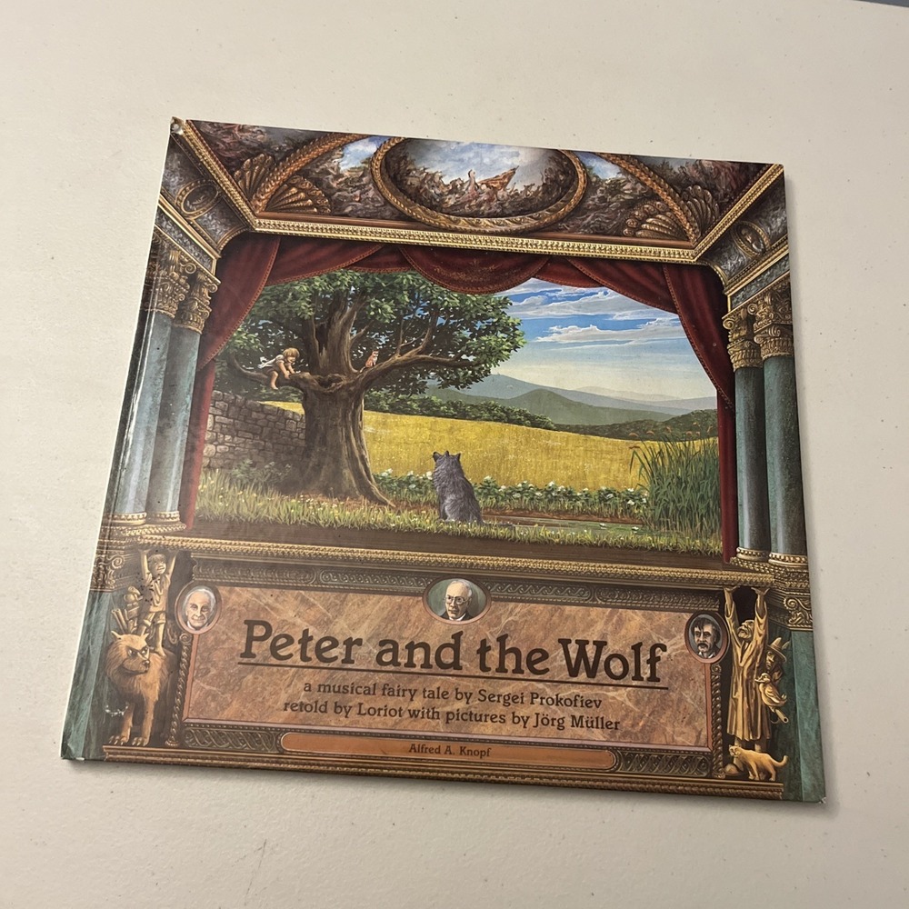 "Peter and the Wolf" copyright 1985 Alfred A. Knopf New York Large Hardcover
